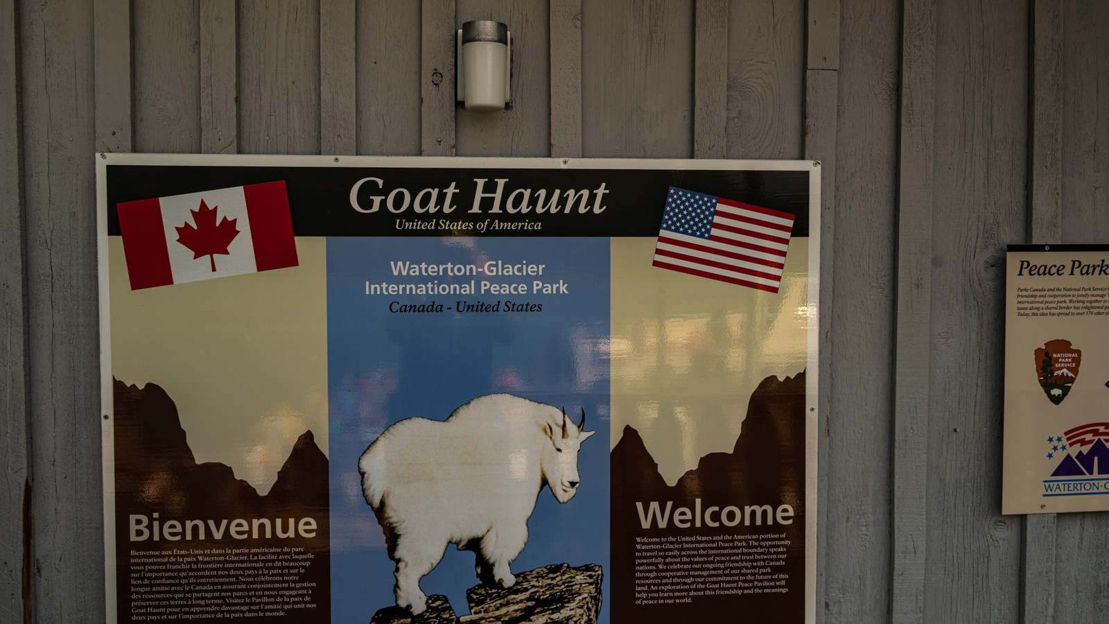 Glacier National Park Keeps Quiet Over New Bans On A Brochure, Video And Gift Shop Sign