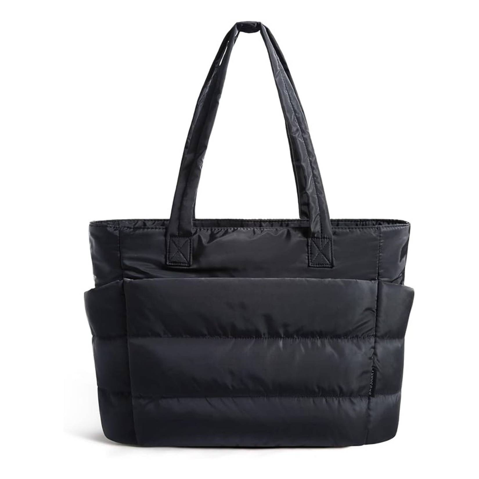 BAGSMART Tote Bag for Women, Lightweight Puffy Tote Bag with Features Shoulder Bag for Travel