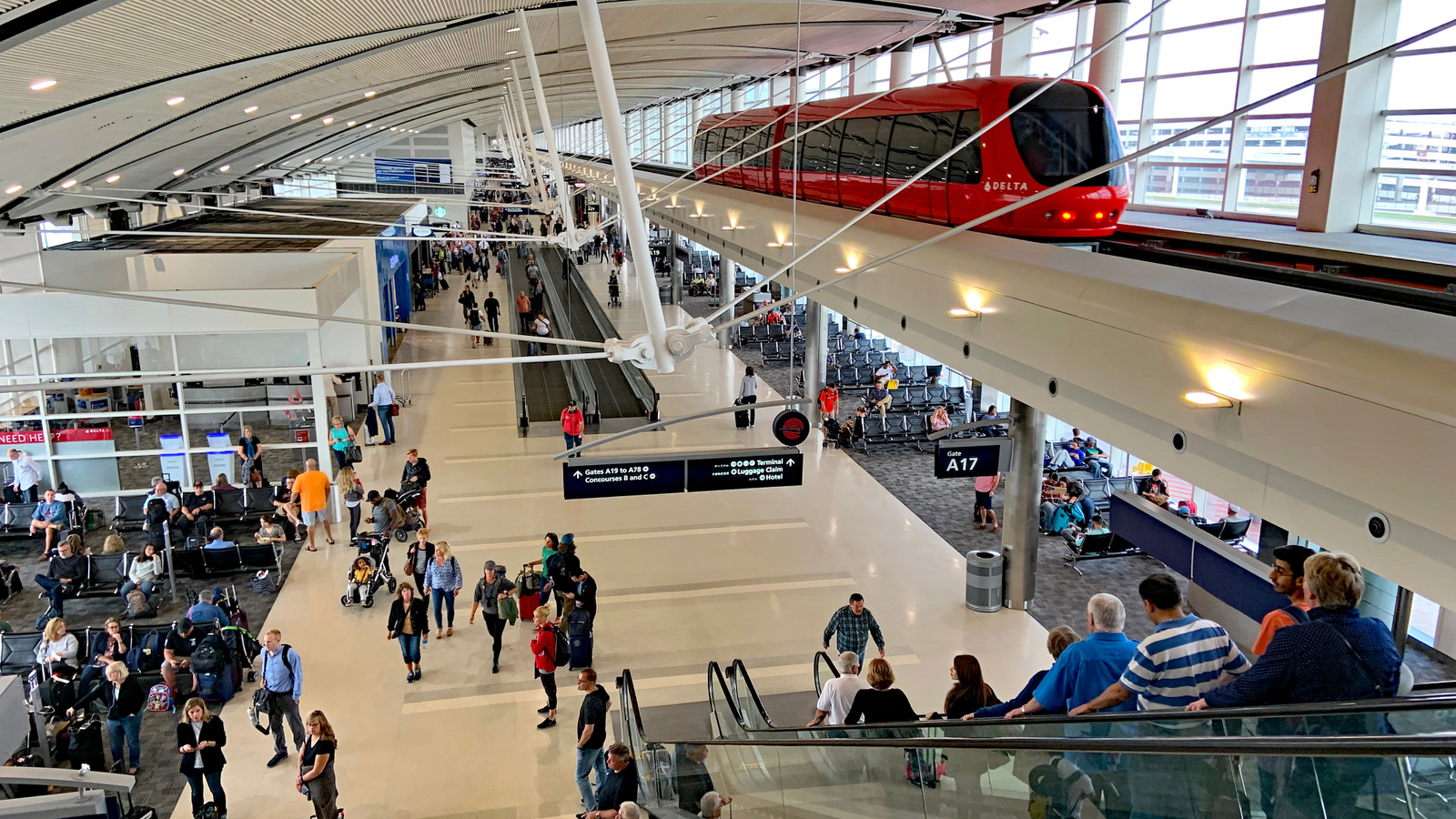 Delta Air Lines Flights Temporarily Stopped At Its Major Hub As Tornado Warning Is Issued
