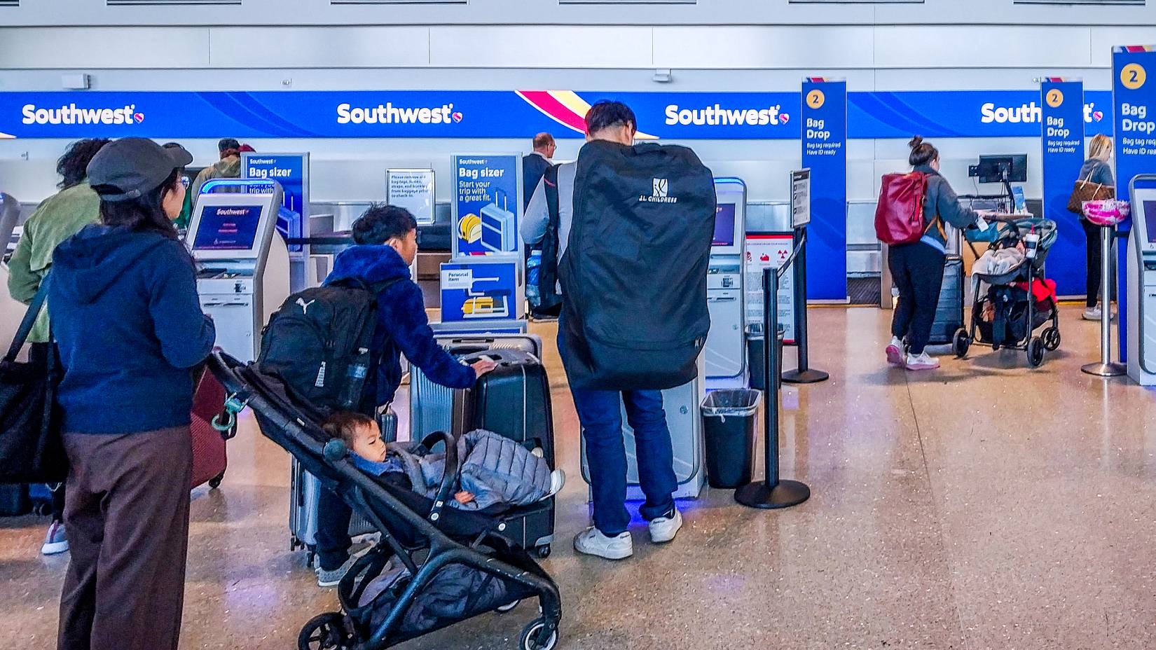 Southwest Airlines passengers