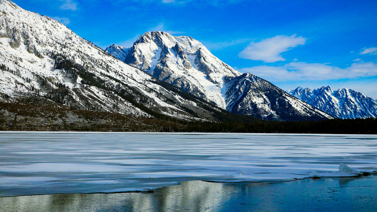 Grand Teton's Frozen Lakes In May Are The National Park's Best-Kept Secret