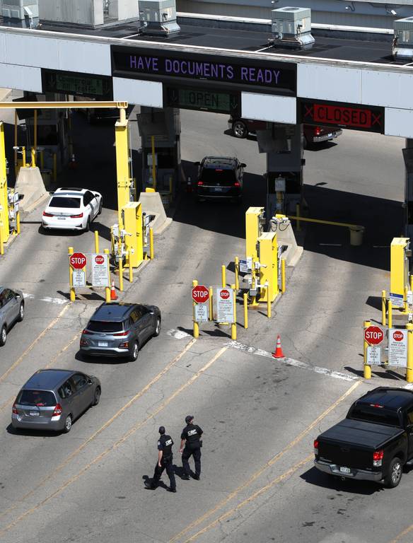 Canadian Border Checkpoint U.S. Finally Removes