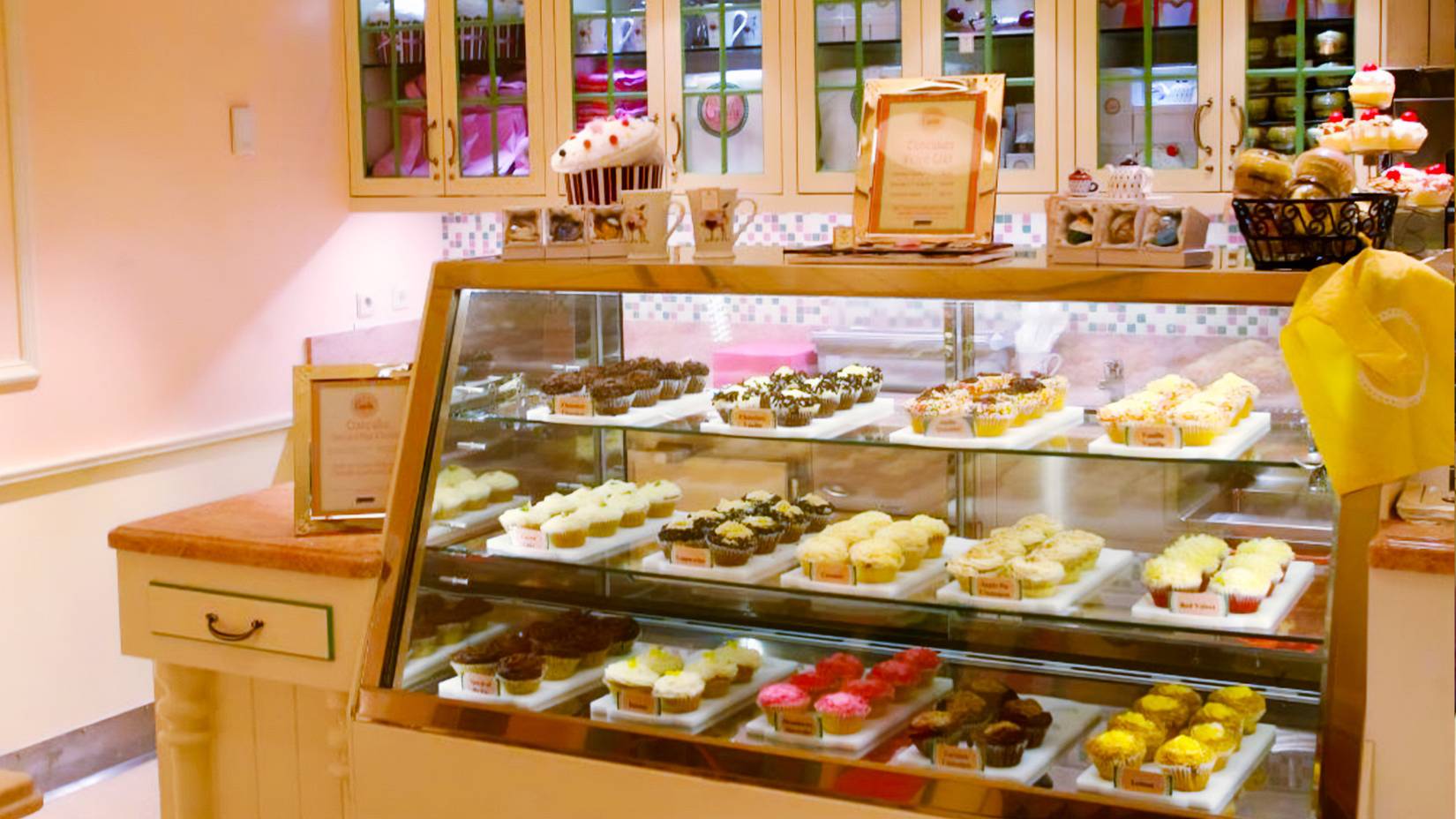 Interior of Cupcake Cupboard, Royal Caribbean Cruise