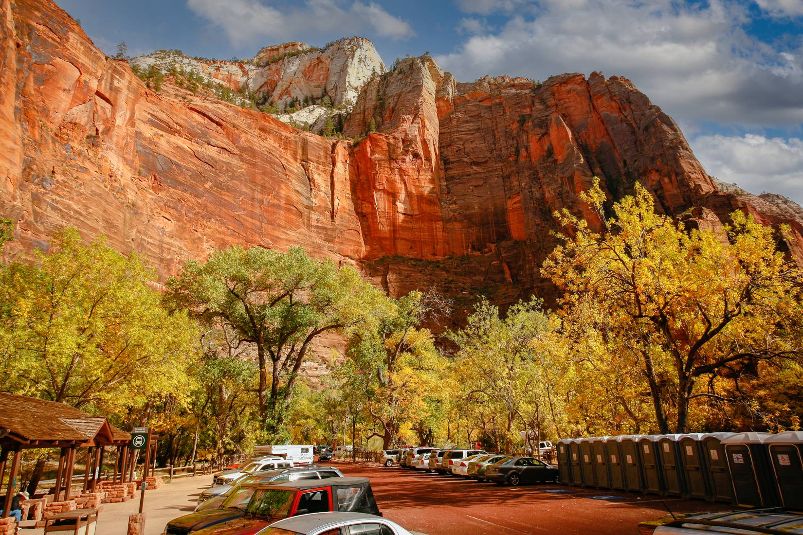 Zion National Park's port-a-potties.