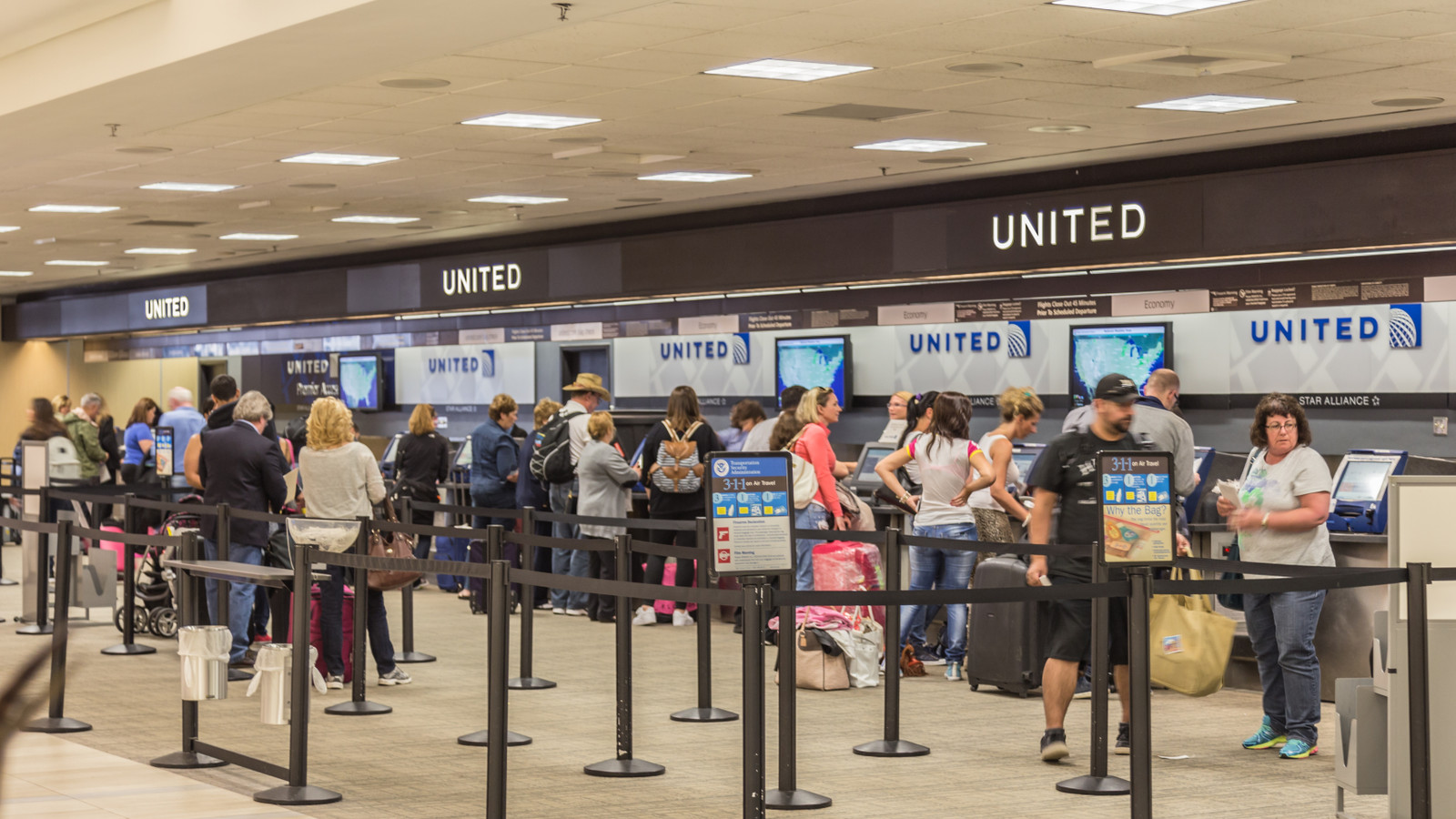 United Airlines Passenger's 