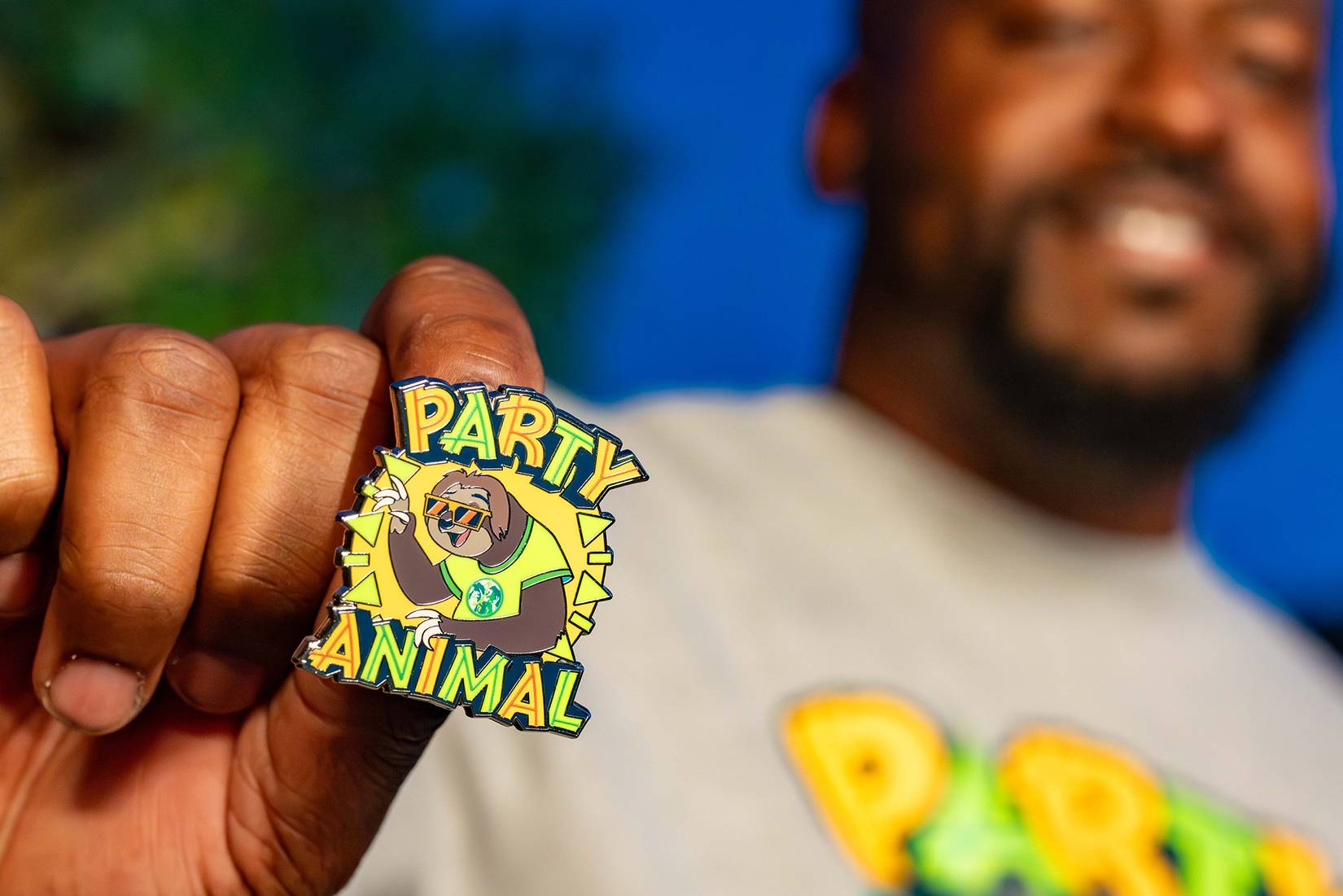 Zootopia Better Zoogether Party Animal Pin