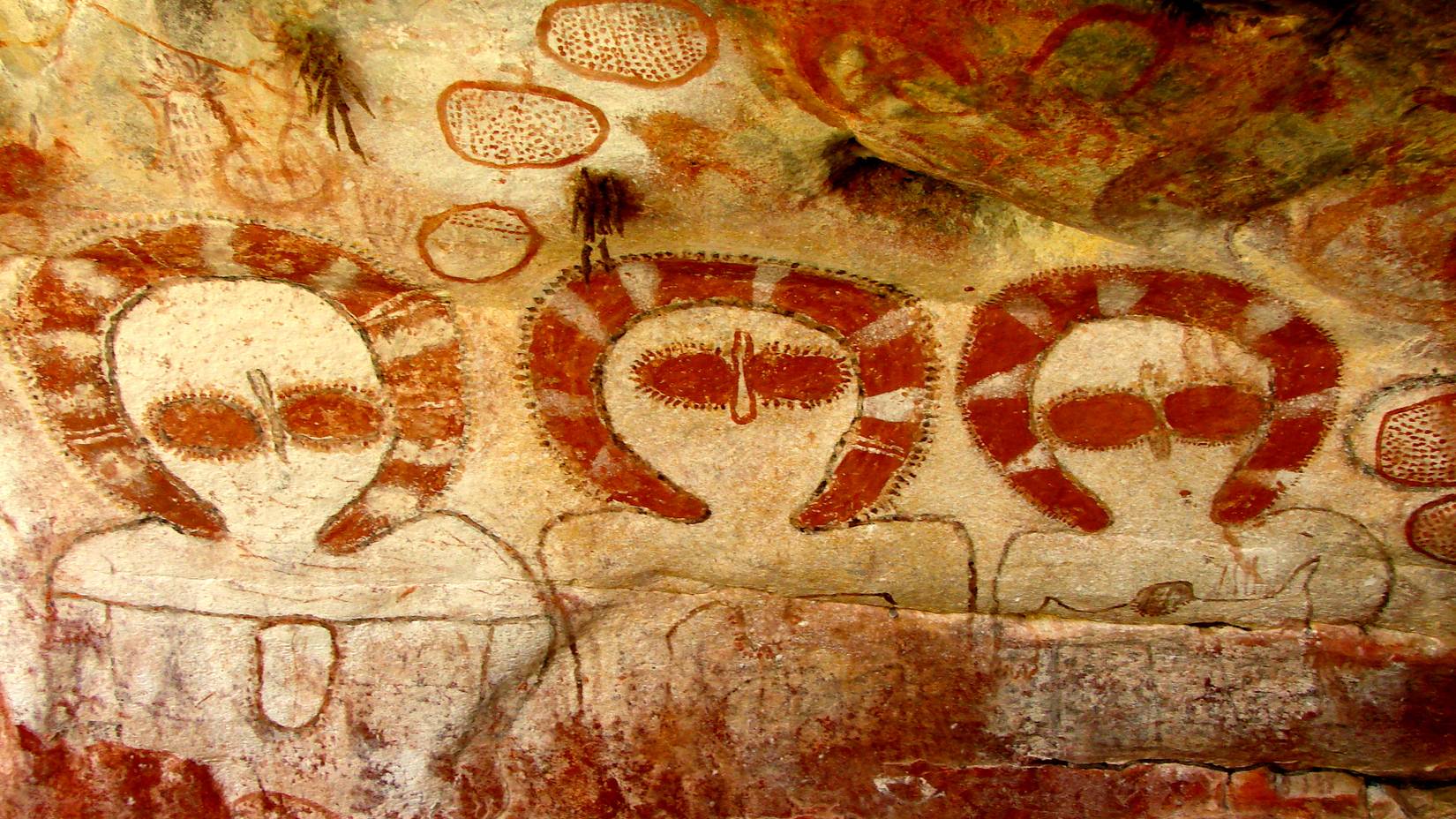 Aboriginal Rock Art at The Kimberly, Western Australia