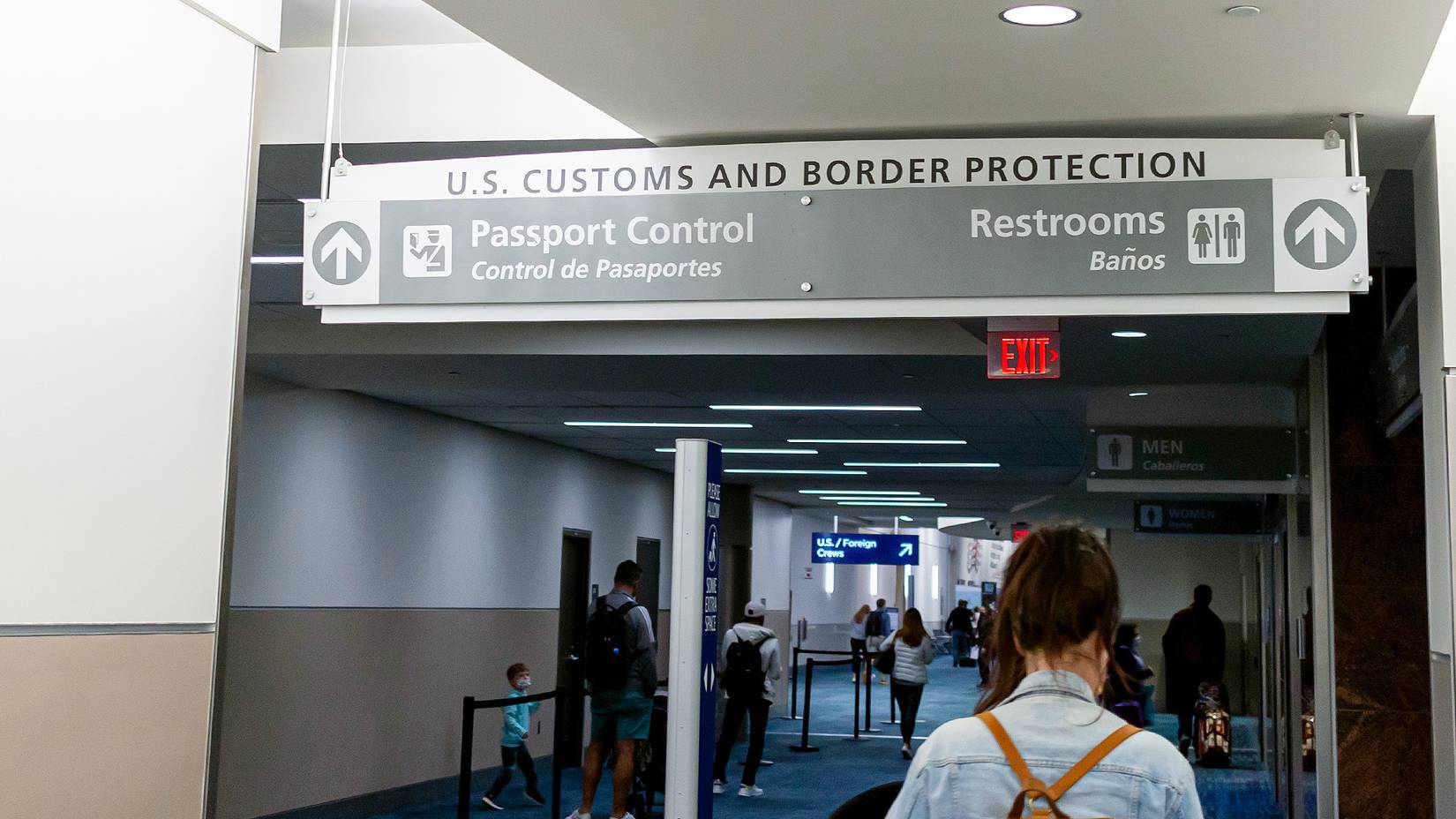 International Terminal, Passport Control, Airport