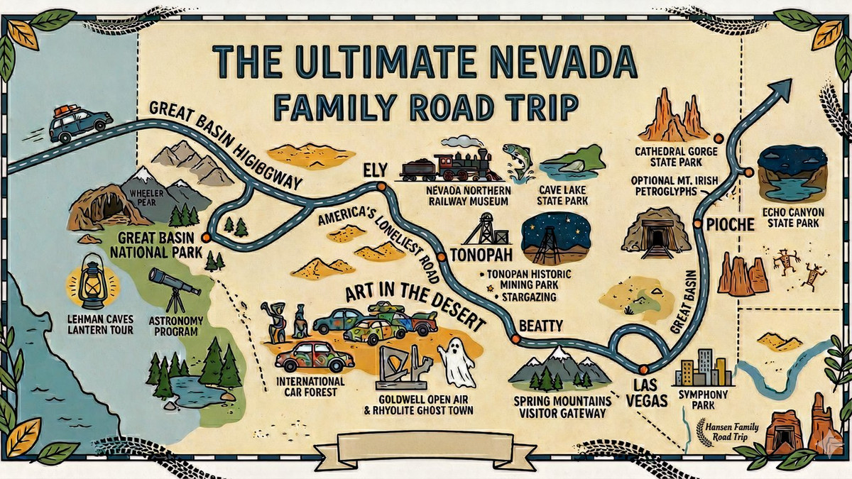 How These Secret Stops Transformed Our Nevada Family Summer Road Trip Into An Unforgettable Adventure