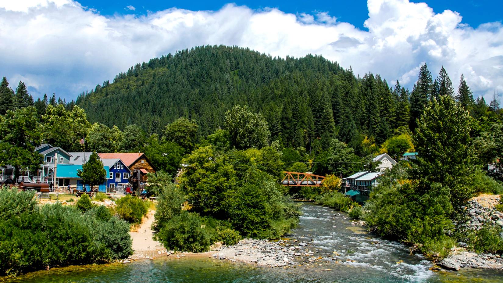 Yuba River, Downieville in California