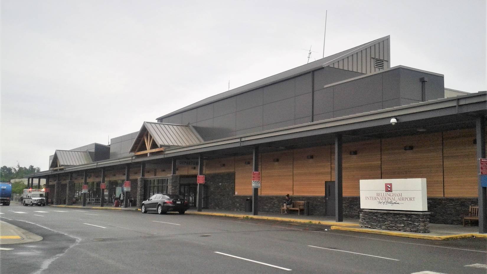 Passenger terminal at Bellingham International Airport, WA