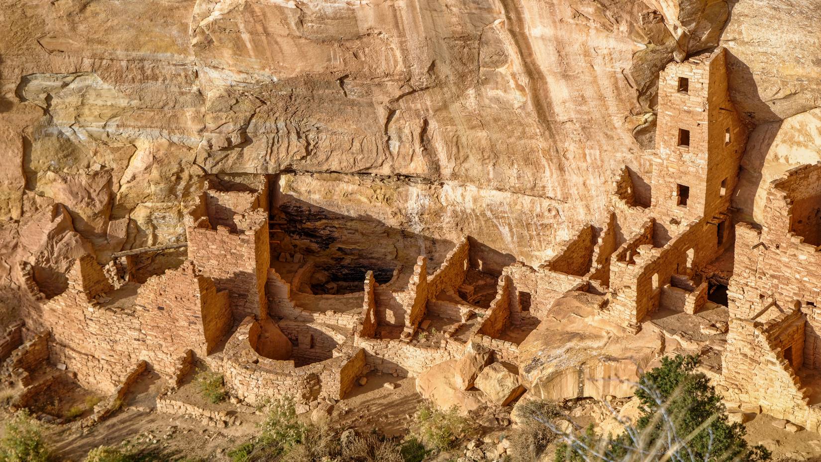 Square Tower House, Mesa Verde Park, Colorado