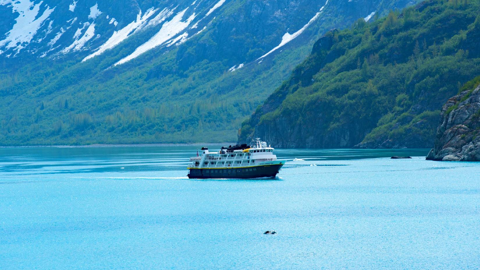 Lindblad Expeditions' National Geographic Sea Bird in Glacier Bay
