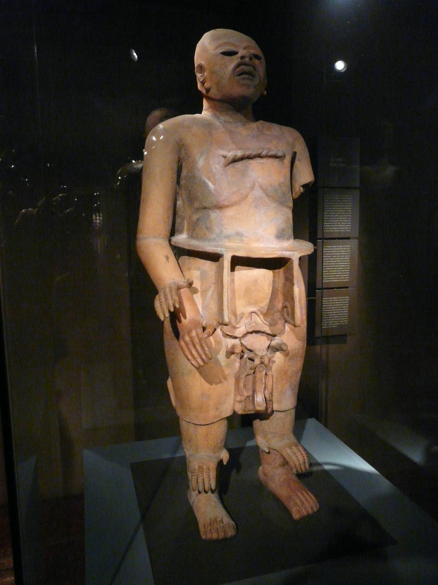 Xipe Totec from Chilean Museum of Pre-Columbian Art