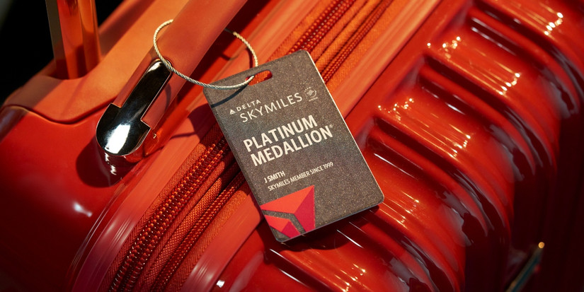 Delta SkyMiles Medallion tag