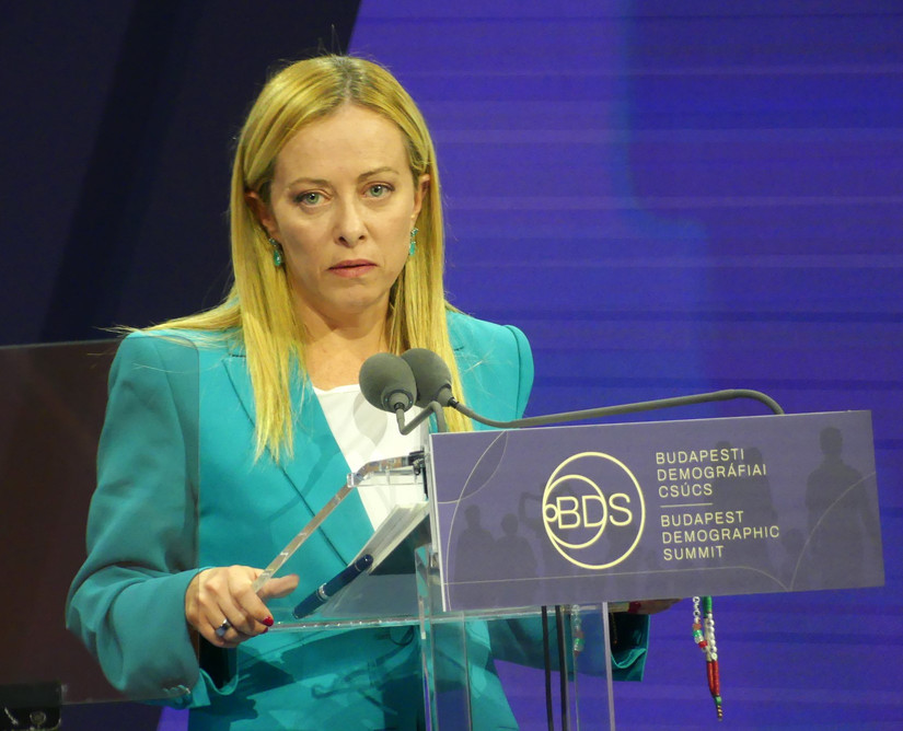 Italian Prime Minister Giorgia Meloni