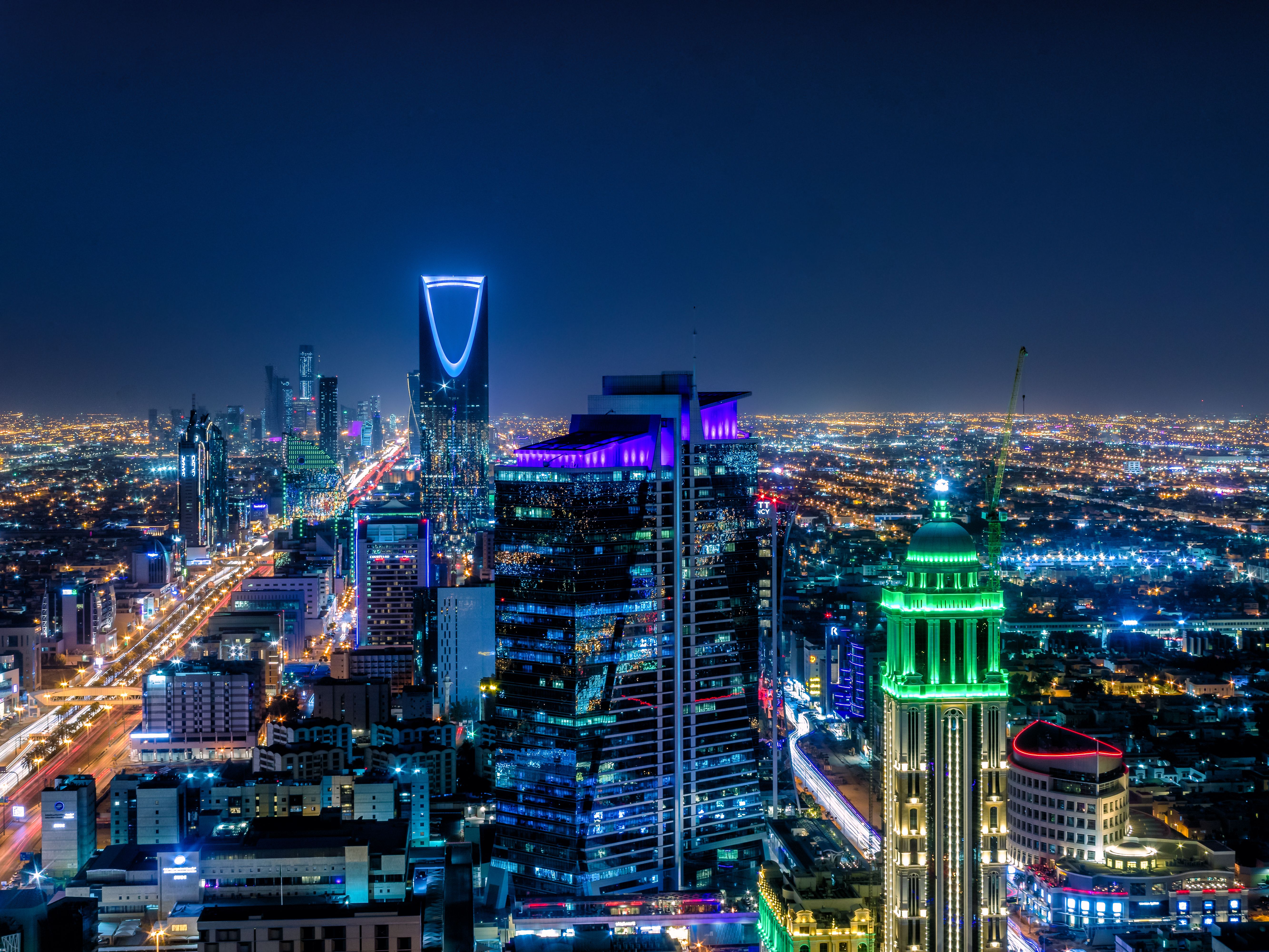 Kingdom Tower in Riyadh, Saudi Arabia