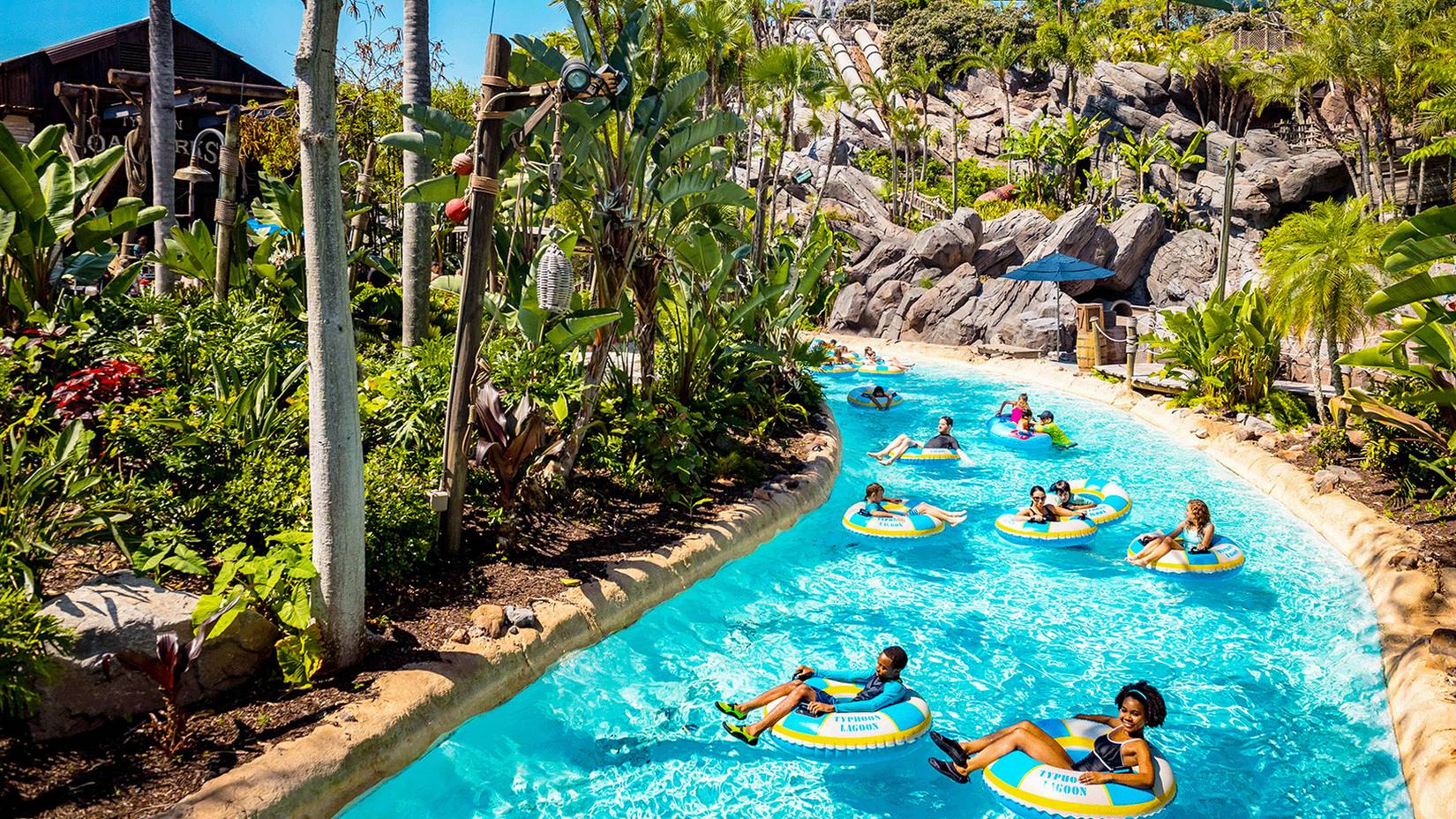 Summer in Disney World at the Typhoon Lagoon Water Park