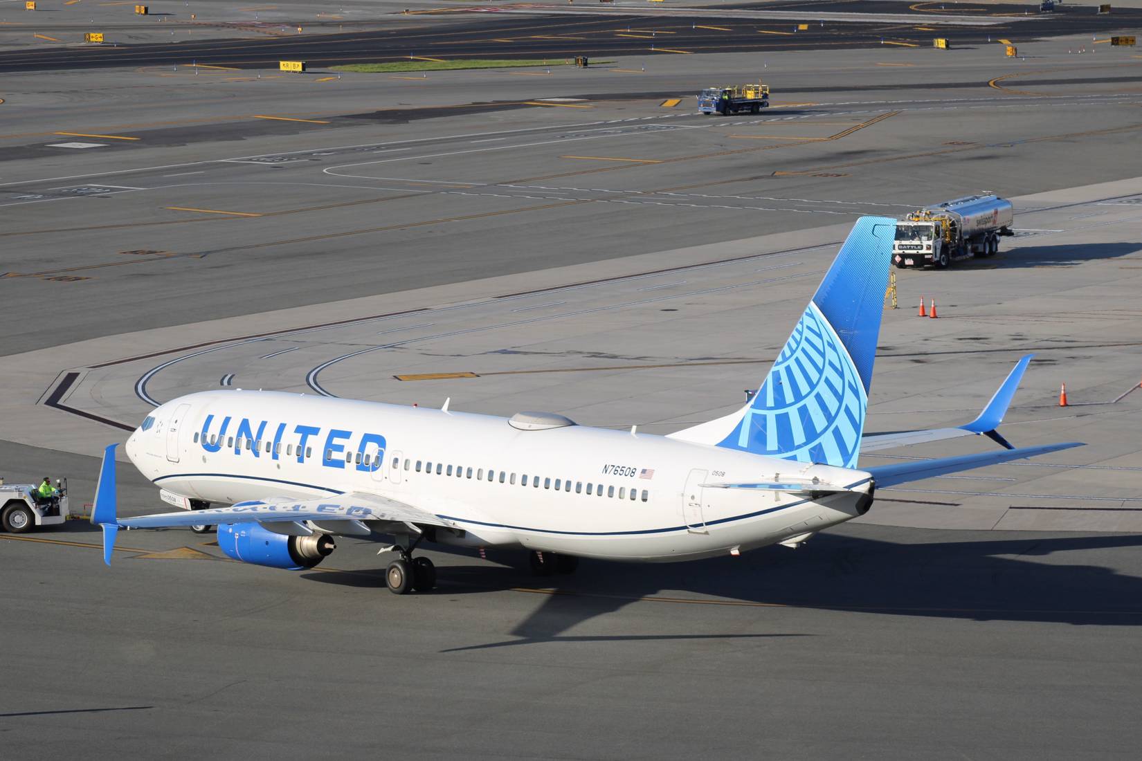 United Airlines at John F. Kennedy International Airport