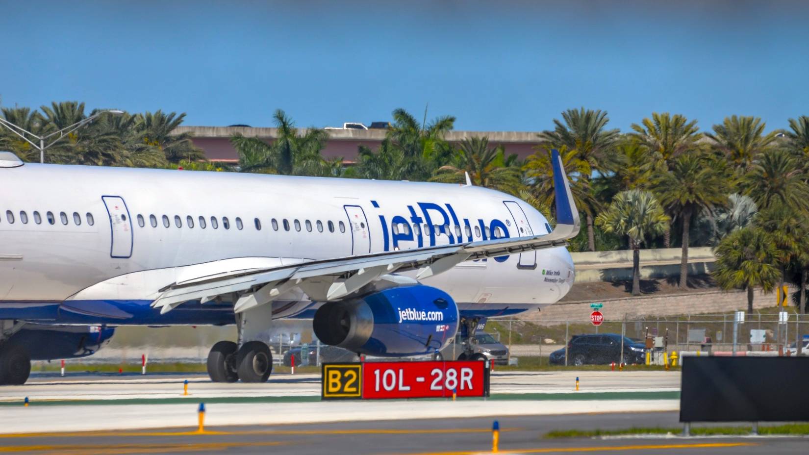 JetBlue Quietly Adds Unusual 'Donald J. Trump' Name To Airport Flight Signs
