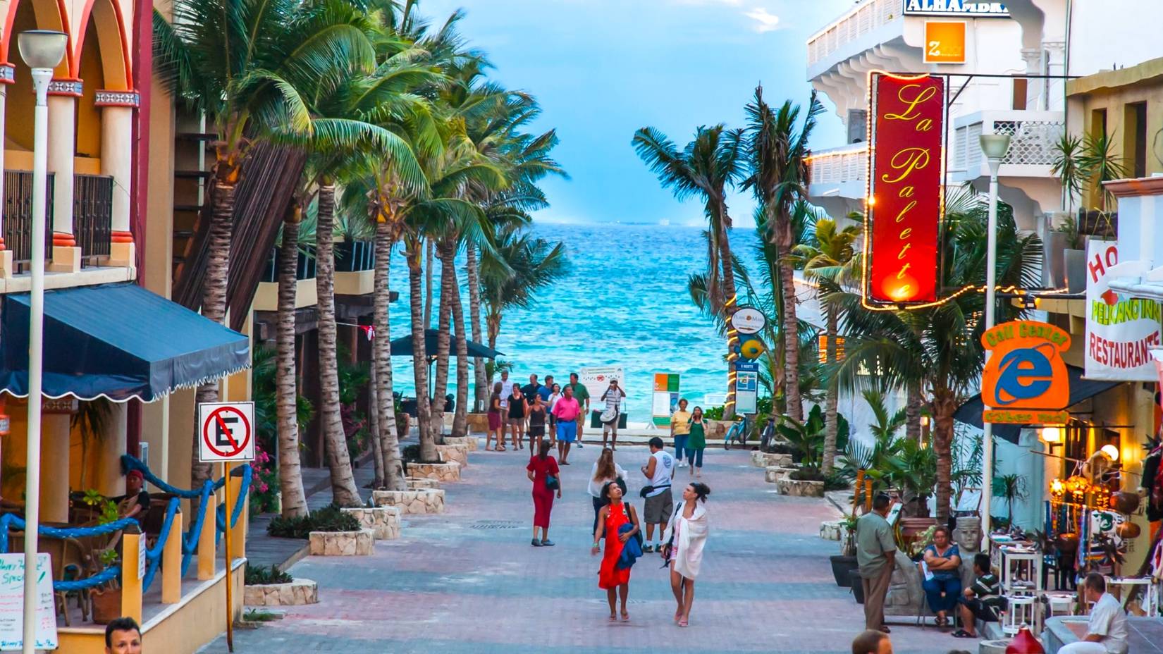 Playa del Carmen Beach Yucatan Mexico