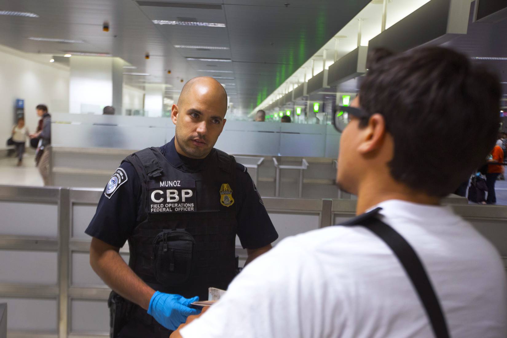 Houston Airport Passengers Caught Off Guard As U.S. Customs And Border ...